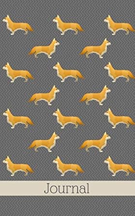 journal corgi 100 sheets/200 pages 5 x 8 1st edition atkins avenue books 1713060280, 978-1713060284