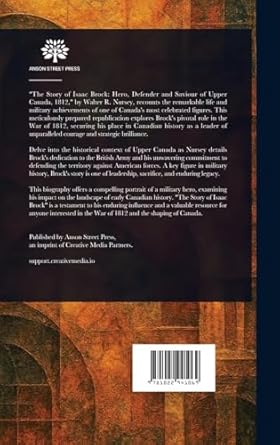 the story of isaac brock 1st edition walter r nursey 1022941062, 978-1022941069