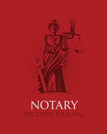 official notary records journal public notary records log book easily track and compile notarial acts records