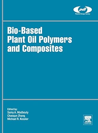bio based plant oil polymers and composites 1st edition samy madbouly ,chaoqun zhang ,michael r kessler