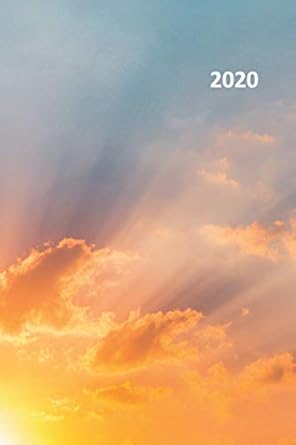 2020 i love sunrise petite planner calendar organizer daily weekly monthly student for researching honeymoon