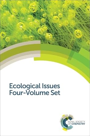 ecological issues four volume set 1st edition r m harrison ,ron hester 1849739293, 978-1849739290