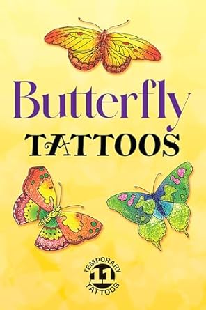 butterfly tattoos 1st edition jan sovak 0486284123, 978-0486284125