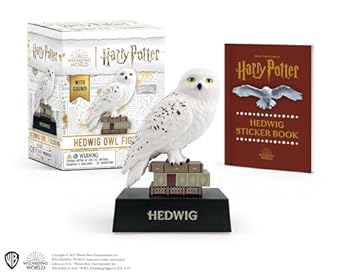 harry potter hedwig owl figurine with sound 1st edition inc warner bros consumer products 0762479833,
