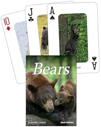 bears playing cards 1st edition stan tekiela 1591939577, 978-1591939573