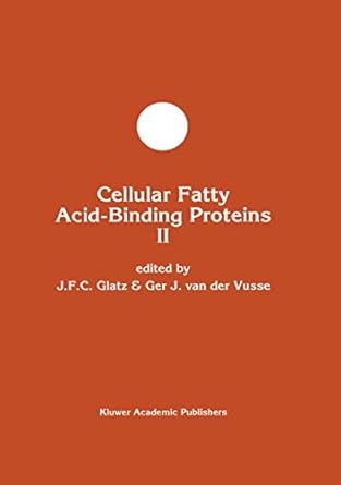 cellular fatty acid binding proteins ii proceedings of the 2nd international workshop on fatty acid binding