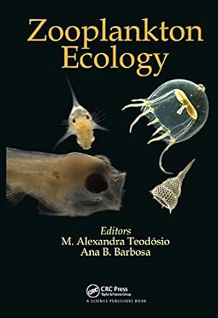 zooplankton ecology 1st edition maria alexandra teodosio ,ana maria branco barbosa 1138496456, 978-1138496453