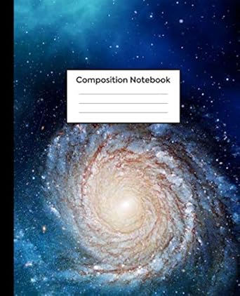 composition notebook college rule deep space blue spiral galaxy journal for girls and boys kids school