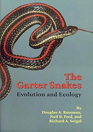 the garter snakes evolution and ecology 1st edition douglas a rossman ,neil b ford ,richard a seigel