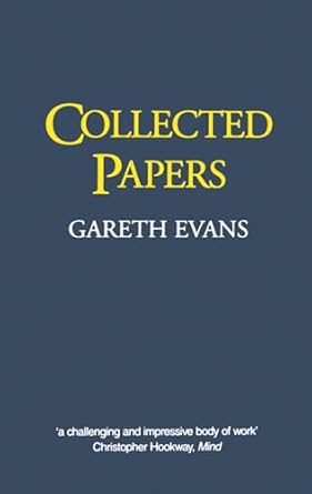 collected papers 1st edition gareth evans 0198236271, 978-0198236276