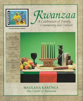 kwanzaa a celebration of family community and culture 1st edition maulana karenga 0943412218, 978-0943412214