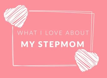 what i love about my stepmom prompted fill in the blank book journal sentimental gift for your stepmom easily