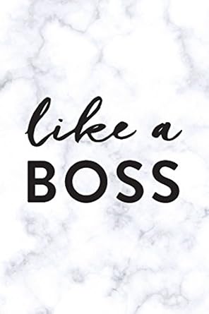 like a boss 18 month weekly and monthly planner 2018 2019 marble july 2018 december 2019 6 x 9 1st edition