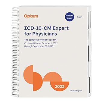 2023 icd 10 cm expert for physicians with guidelines 1st edition optum 1622548280, 978-1622548286