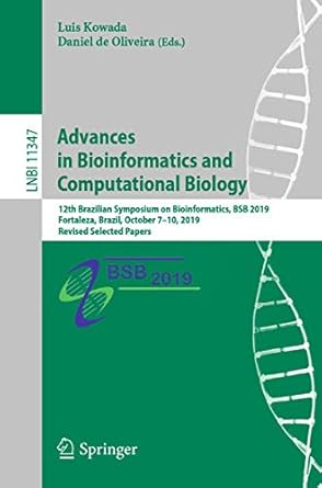 advances in bioinformatics and computational biology 12th brazilian symposium on bioinformatics bsb 2019