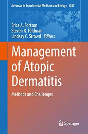 management of atopic dermatitis 1st edition fortson 3319648039, 978-3319648033