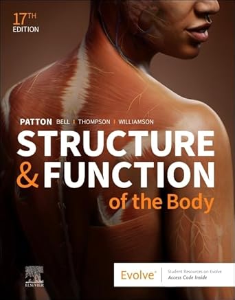 structure and function of the body hardcover structure and function of the body hardcover 1st edition kevin t