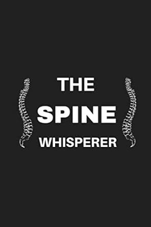 the spine whisperer small blank notebook journal diary to write in thank you gifts for chiropractors
