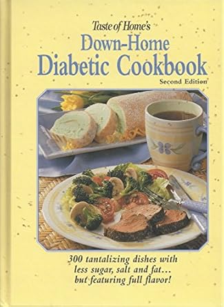 taste of homes down home diabetic cookbook 1st edition julie schnittka 0898212928, 978-0898212921