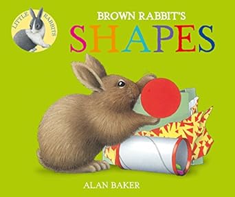 brown rabbits shapes 1st edition alan baker 0753473658, 978-0753473658