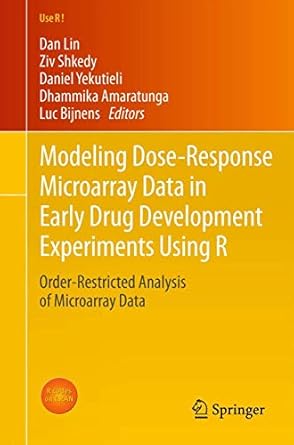 modeling dose response microarray data in early drug development experiments using r order restricted