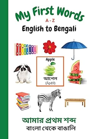 my first words a z english to bengali bilingual learning made fun and easy with words and pictures 1st