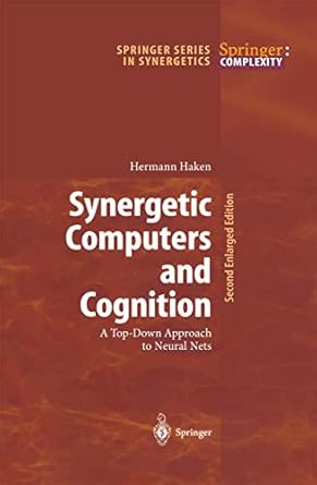 synergetic computers and cognition a top down approach to neural nets 1st edition hermann haken 3642075738,