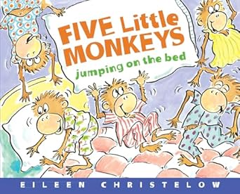 five little monkeys jumping on the bed 1st edition eileen christelow 0544283295, 978-0544283299