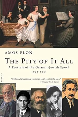 the pity of it all a portrait of the german jewish epoch 1743 1933 1st edition amos elon 0312422814,