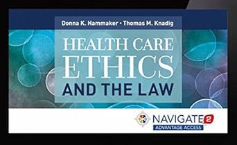 health care ethics and the law 1st edition hammaker 1284101622, 978-1284101621