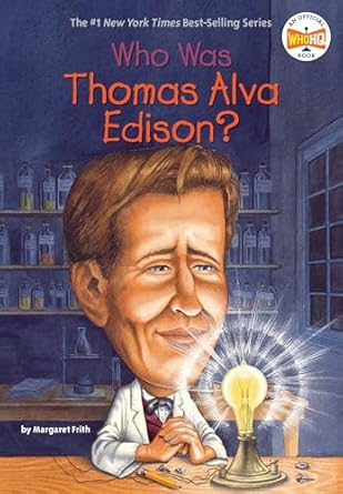 who was thomas alva edison 1st edition margaret frith ,who hq ,john o'brien 0448437651, 978-0448437651