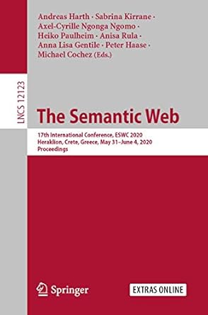 the semantic web 17th international conference eswc 2020 heraklion crete greece may 31 june 4 2020