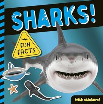sharks fun facts with stickers 1st edition lauren crisp ,tiger tales 1664340378, 978-1664340374