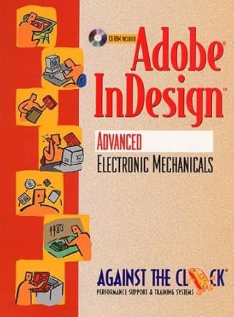 adobe indesign advanced electronic mechanicals 1st edition against the clock 0130840084, 978-0130840080