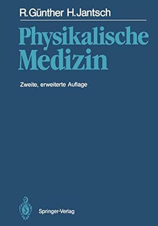 physikalische medizin 1st edition robert gunther ,hans jantsch 3642715753, 978-3642715754
