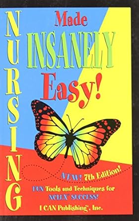 nursing made insanely easy 1st edition i can 0984204083, 978-0984204083