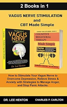 vagus nerve stimulation and cbt made simple how to stimulate your vagus nerve to overcome depression relieve