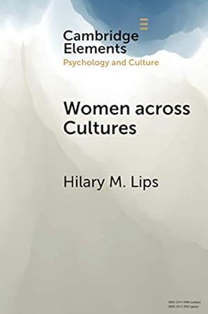 women across cultures 1st edition hilary m lips 1108812783, 978-1108812788