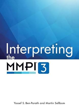 interpreting the mmpi 3 1st edition yossef s ben porath ,martin sellbom 1517912482, 978-1517912482
