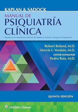 kaplan y sadock manual de psiquiatria clinica 1st edition robert boland ,marcia verduin 8418892919,