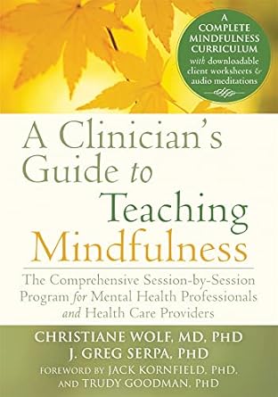 a clinicians guide to teaching mindfulness the comprehensive session by session program for mental health