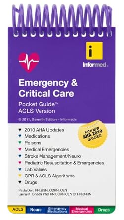 emergency and critical care pocket guide acls version 1st edition paula derr ,laura criddle ,rhienna guedry