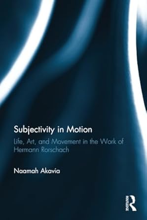 subjectivity in motion 1st edition naamah akavia 0415536235, 978-0415536233