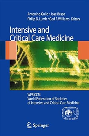 intensive and critical care medicine wfsiccm world federation of societies of intensive and critical care