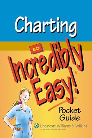 charting an incredibly easy pocket guide 1st edition lippincott co 1582555389, 978-1582555386