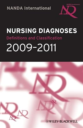 nursing diagnoses 2009 2011 definitions and classification 1st edition nanda international 1405187182,