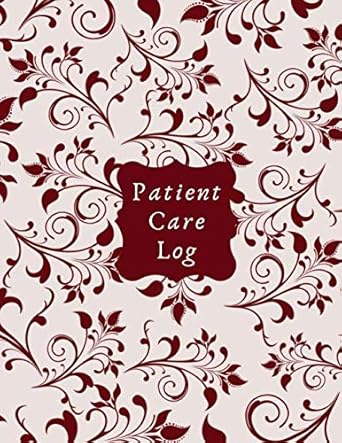 patient care log patients appointment organizer book effective register logbook record information tracker