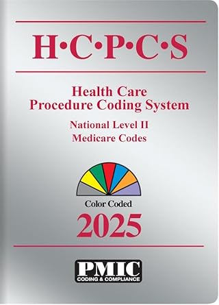 hcpcs 2025 perfect bound 1st edition pmic 1570667861, 978-1570667862
