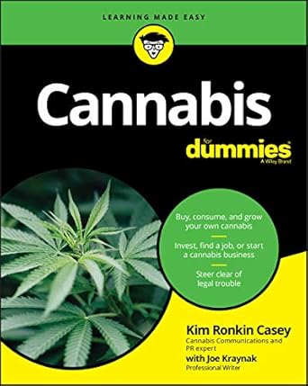 cannabis for dummies 1st edition kim ronkin casey ,joe kraynak 1119550661, 978-1119550662