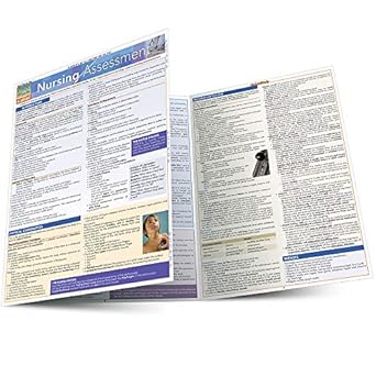 nursing assessment quickstudy laminated reference guide 1st edition deborah a raines 1423214331,